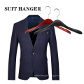 ABS Plastic Suit Hanger Heavy Duty Garment Jacket Clothes Wooden Hangers Luxury Wide Shoulder Coat Hanger with Square Flat Hook